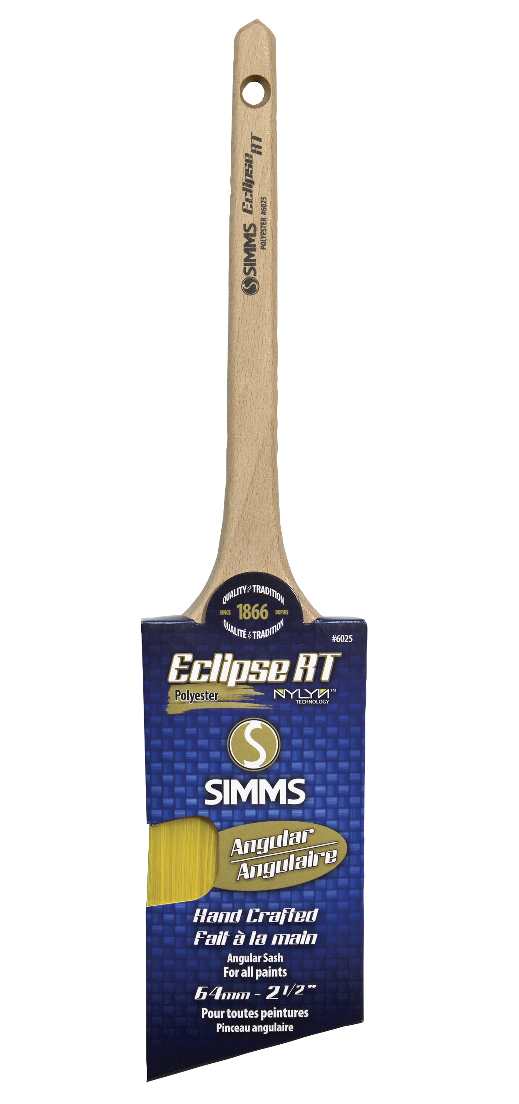 Polyester Angular Brush, 2-1/2 in