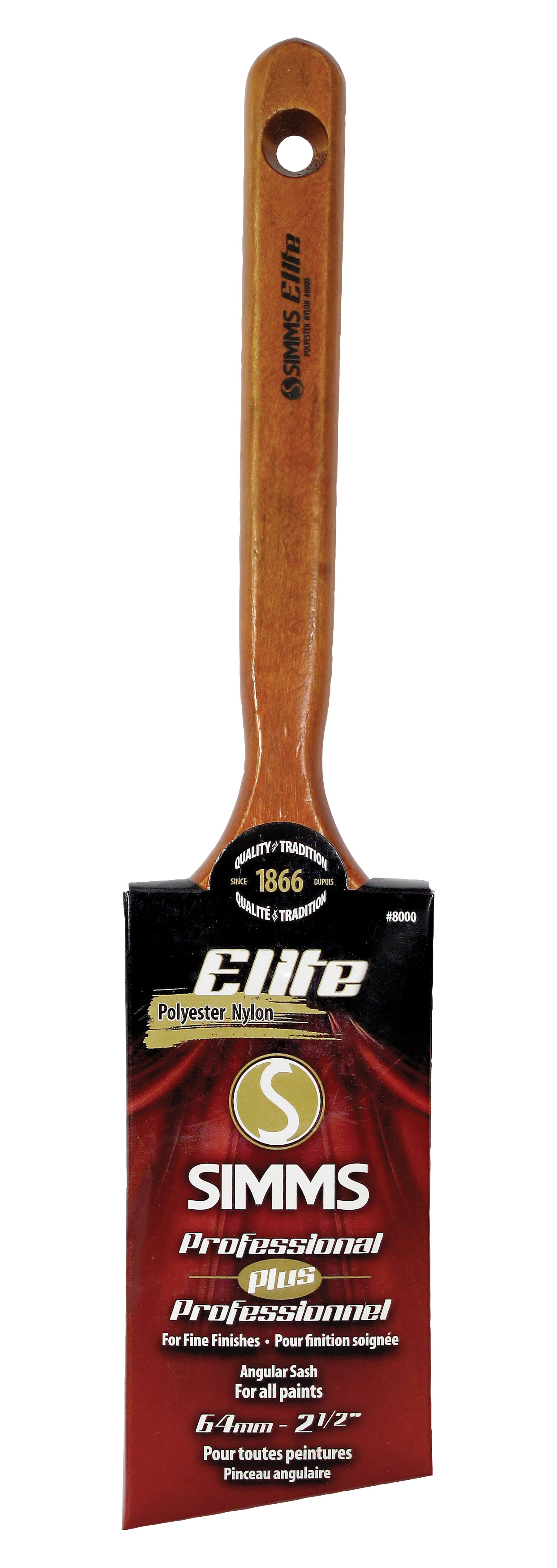 Polyester Angular Brush, 2-1/2 in