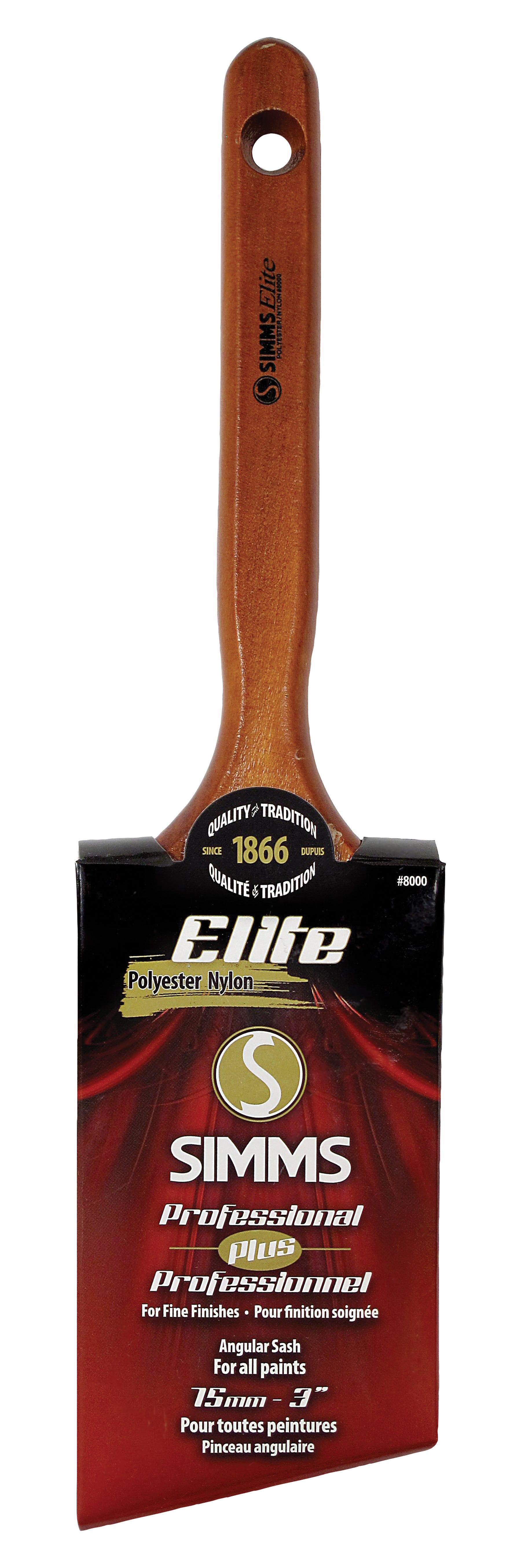 Polyester Angular Brush, 3 in