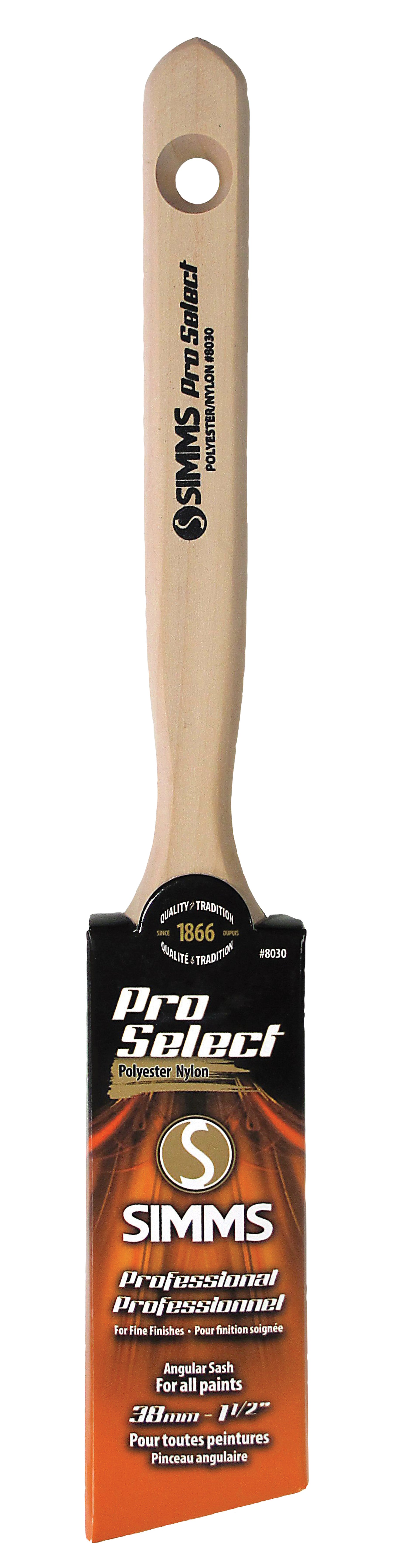 Polyester Angular Brush, 1-1/2 in