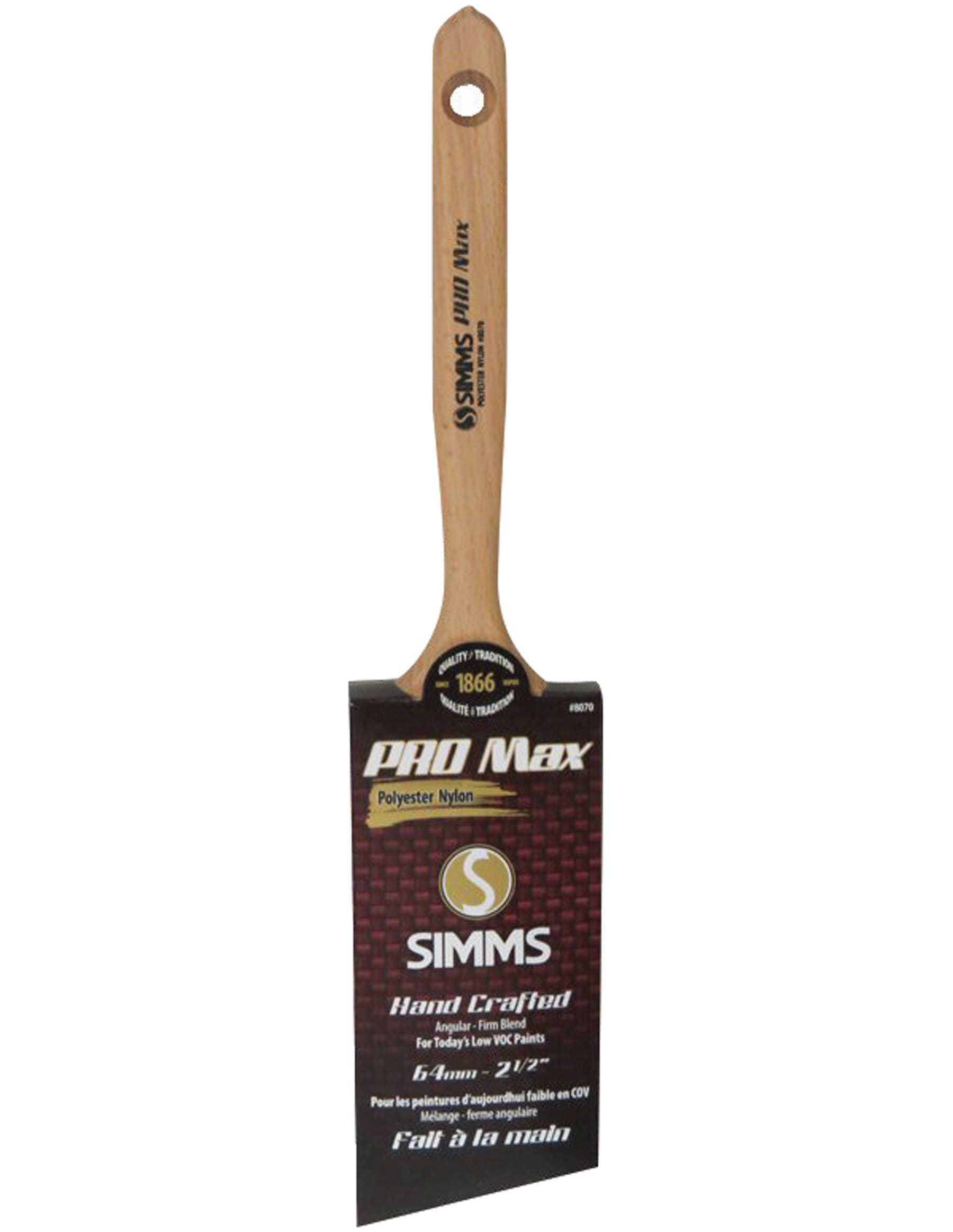Polyester Angular Brush, 2-1/2 in