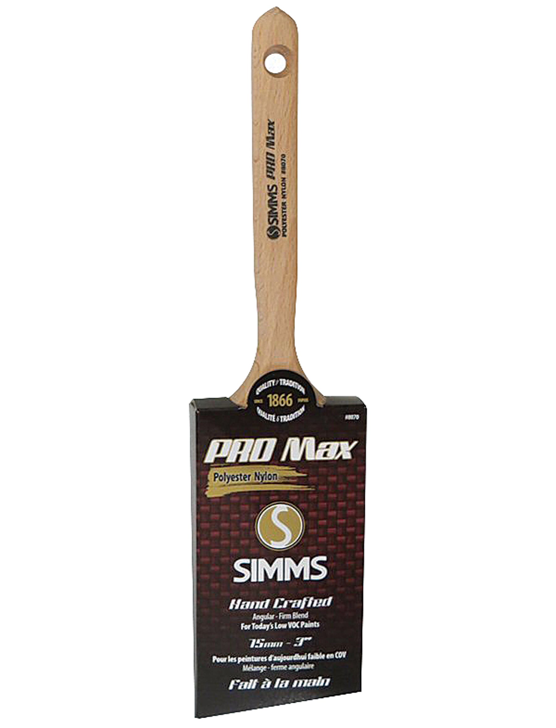 Polyester Angular Brush, 3 in