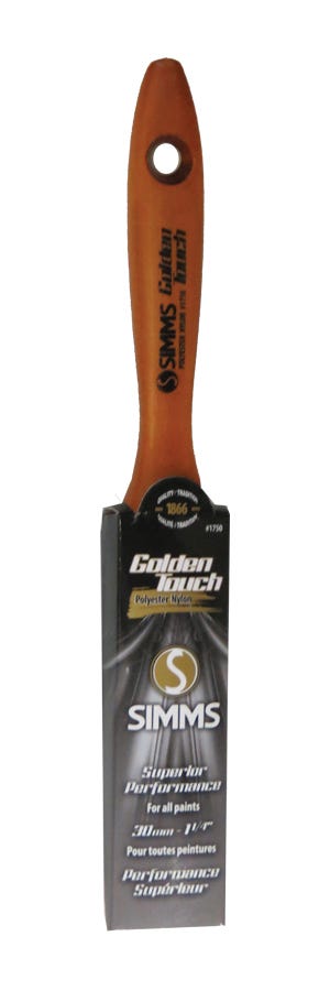 Polyester/Nylon Brush, 1-1/4 in