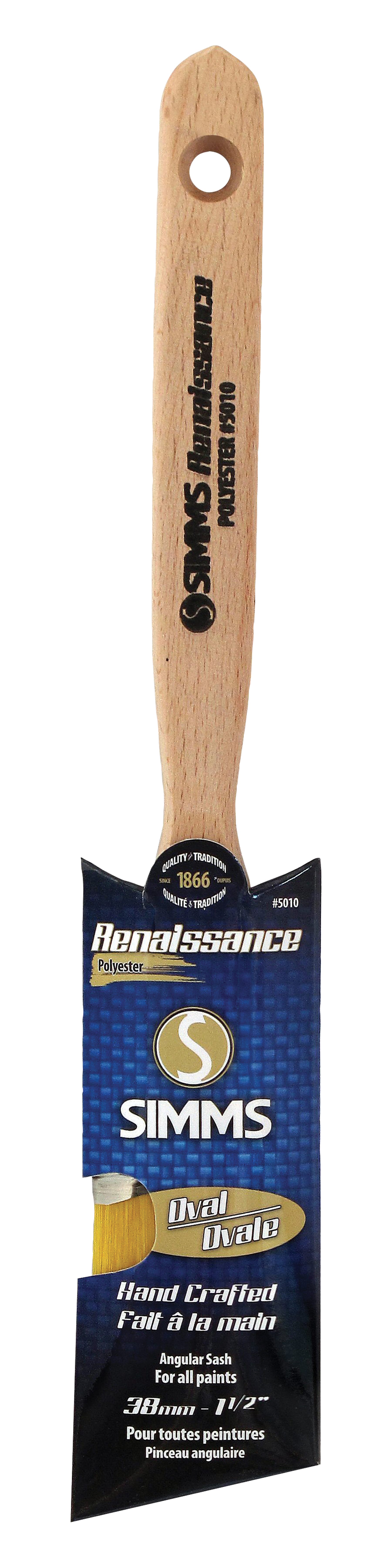 Polyester Oval Brush, 1-1/2 in