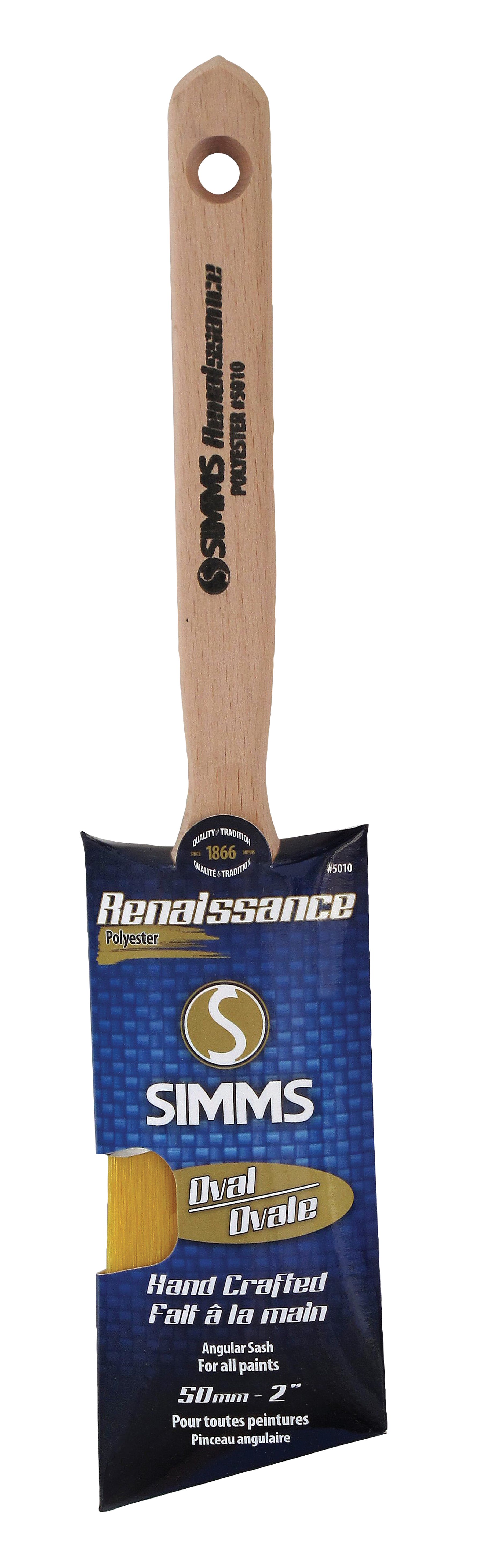 Polyester Oval Brush, 2 in