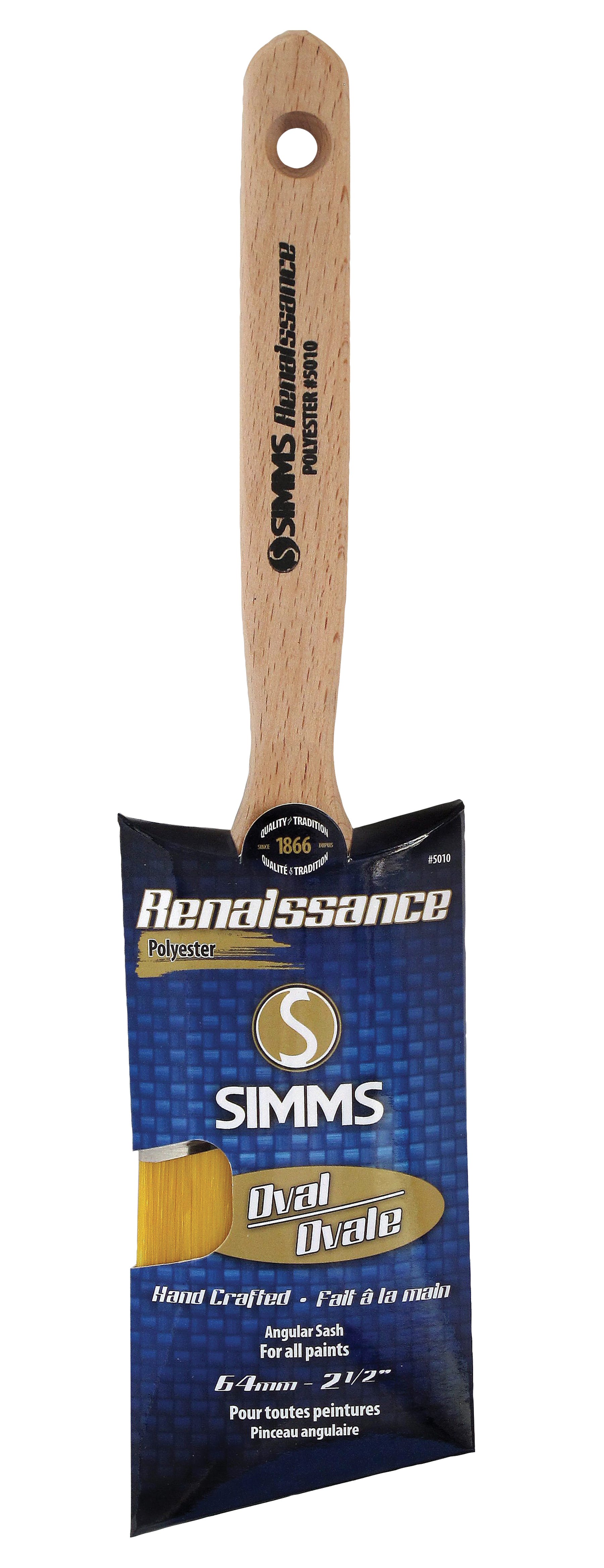 Polyester Oval Brush, 2-1/2 in