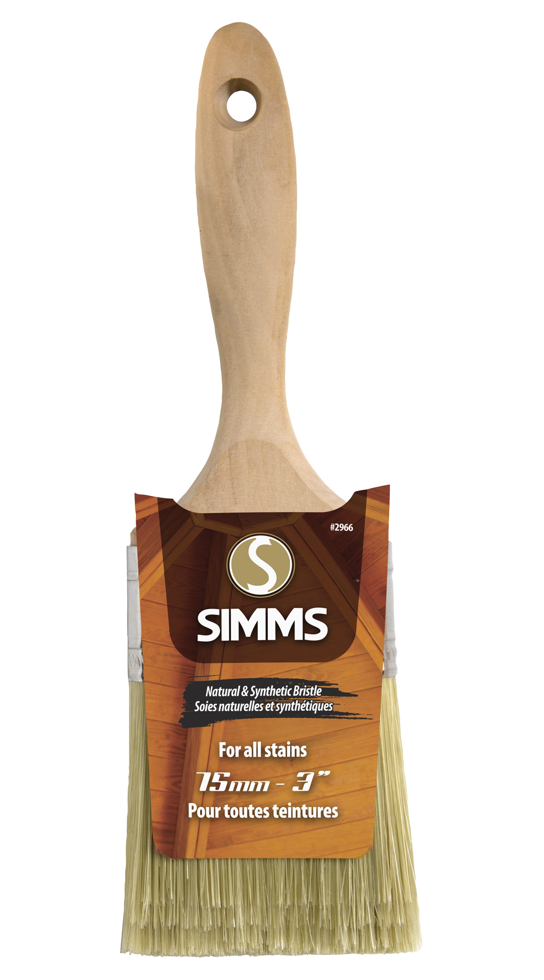 Polyester Stain Brush, 3 in