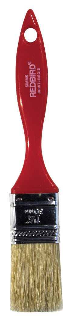 Paint brush straight bristle, 1-1/4 in.