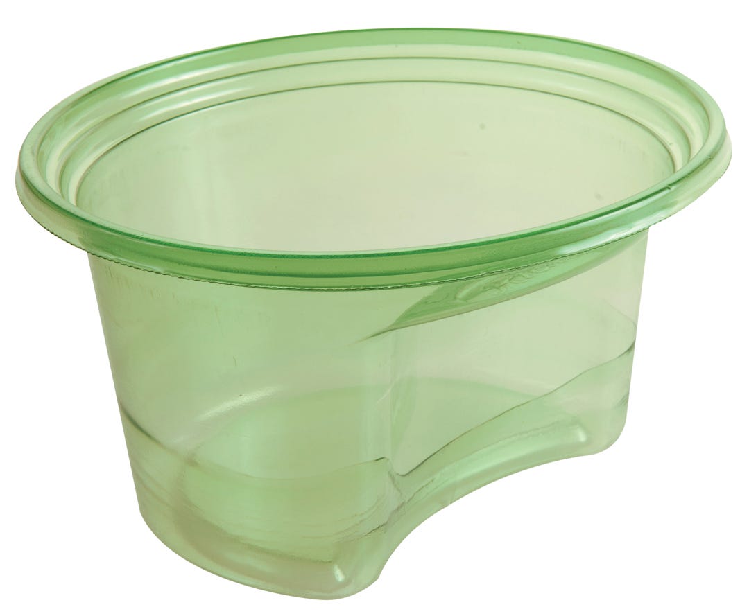 Paint bucket in recycled plastic