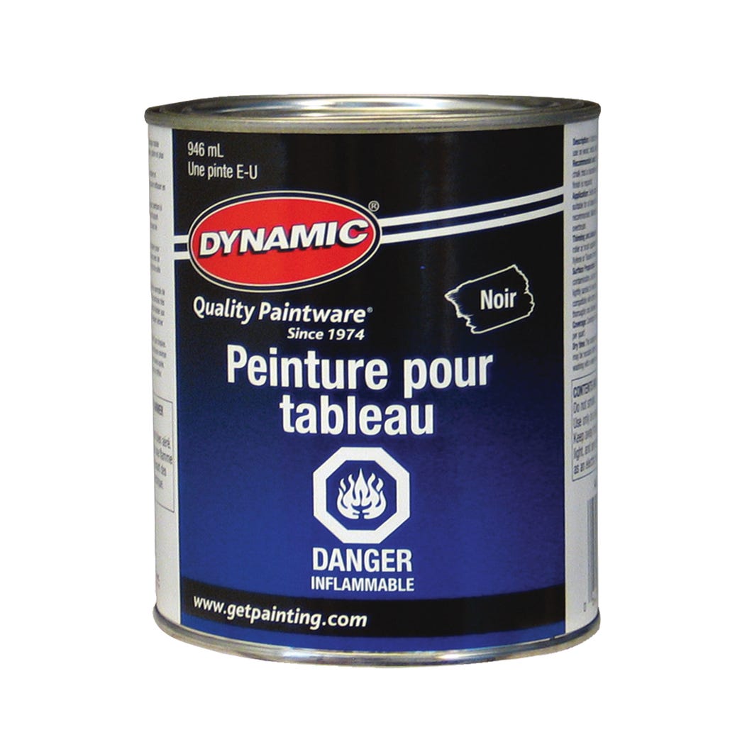 Paint Chalkboard Paint, Black, 946 ml