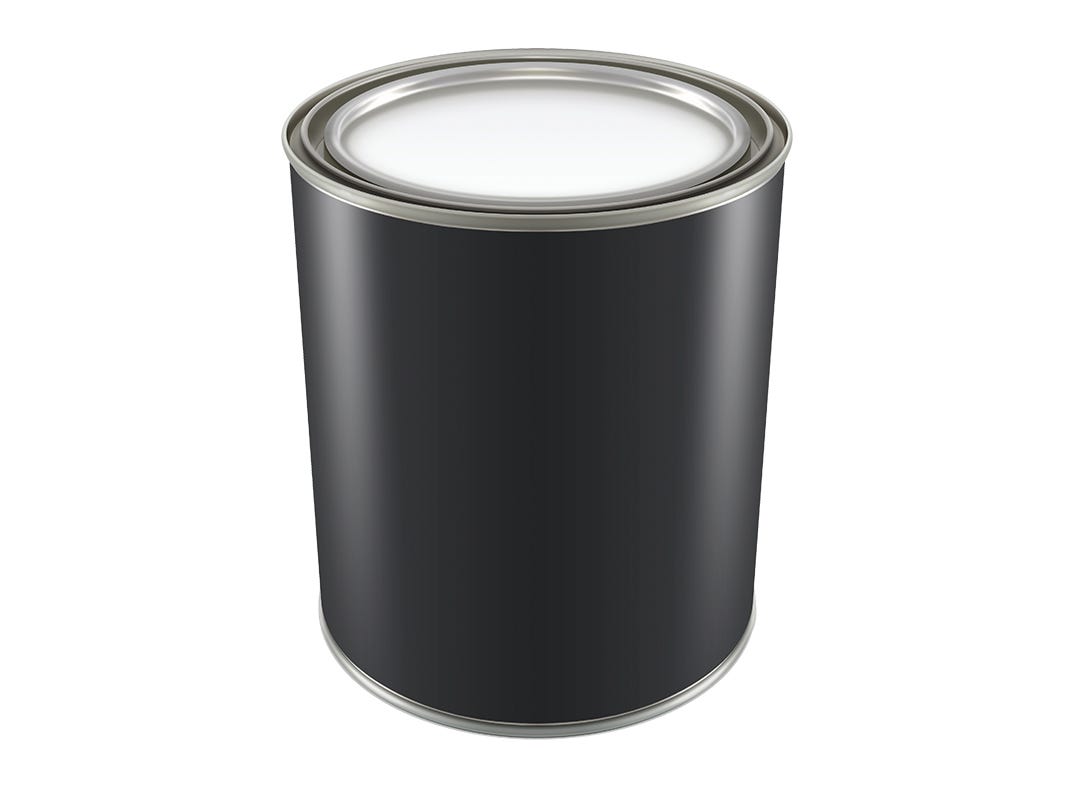 Paint Container with Lid Made From Recycled Plastic, Fomat Quart