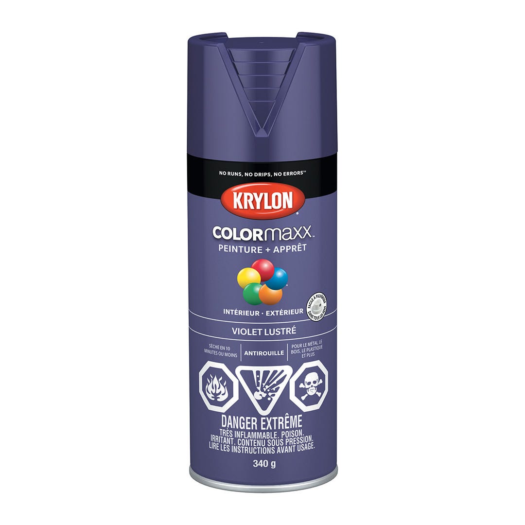 Spray Paint, Maxx Gloss Purple, 340 g