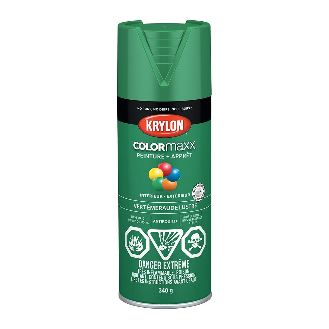 Spray Paint, Gloss Emerald Green, 340 g
