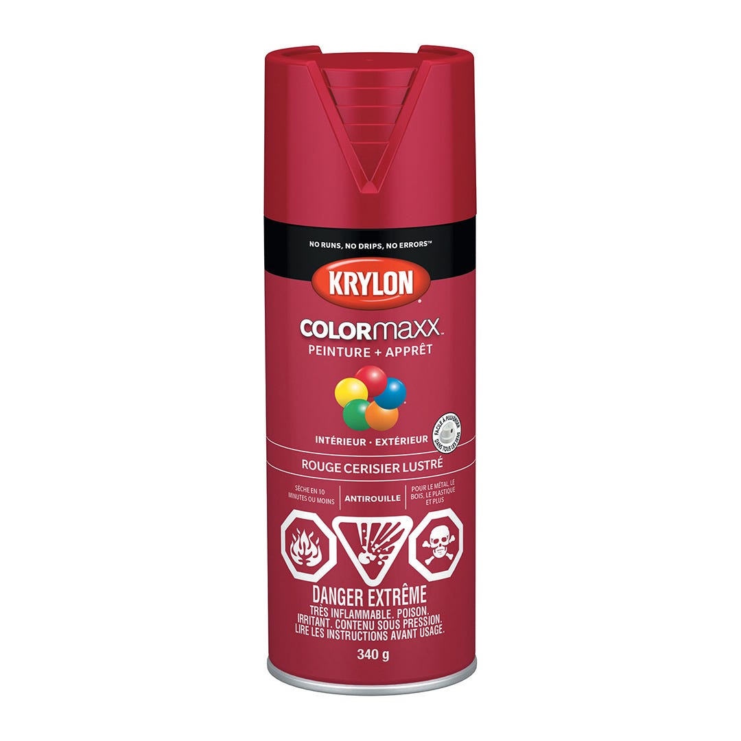 Spray Paint, Gloss Cherry Red, 340 g