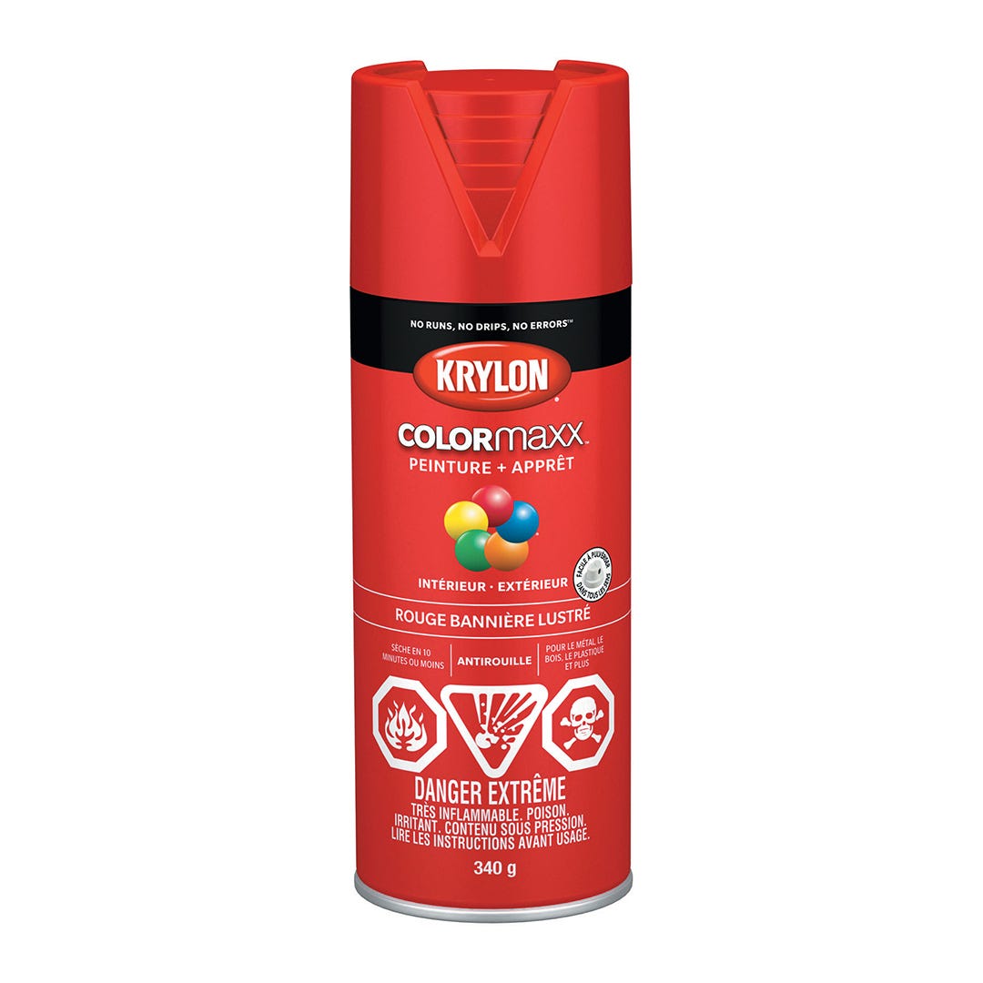 Spray Paint, Gloss Banner Red, 340 g
