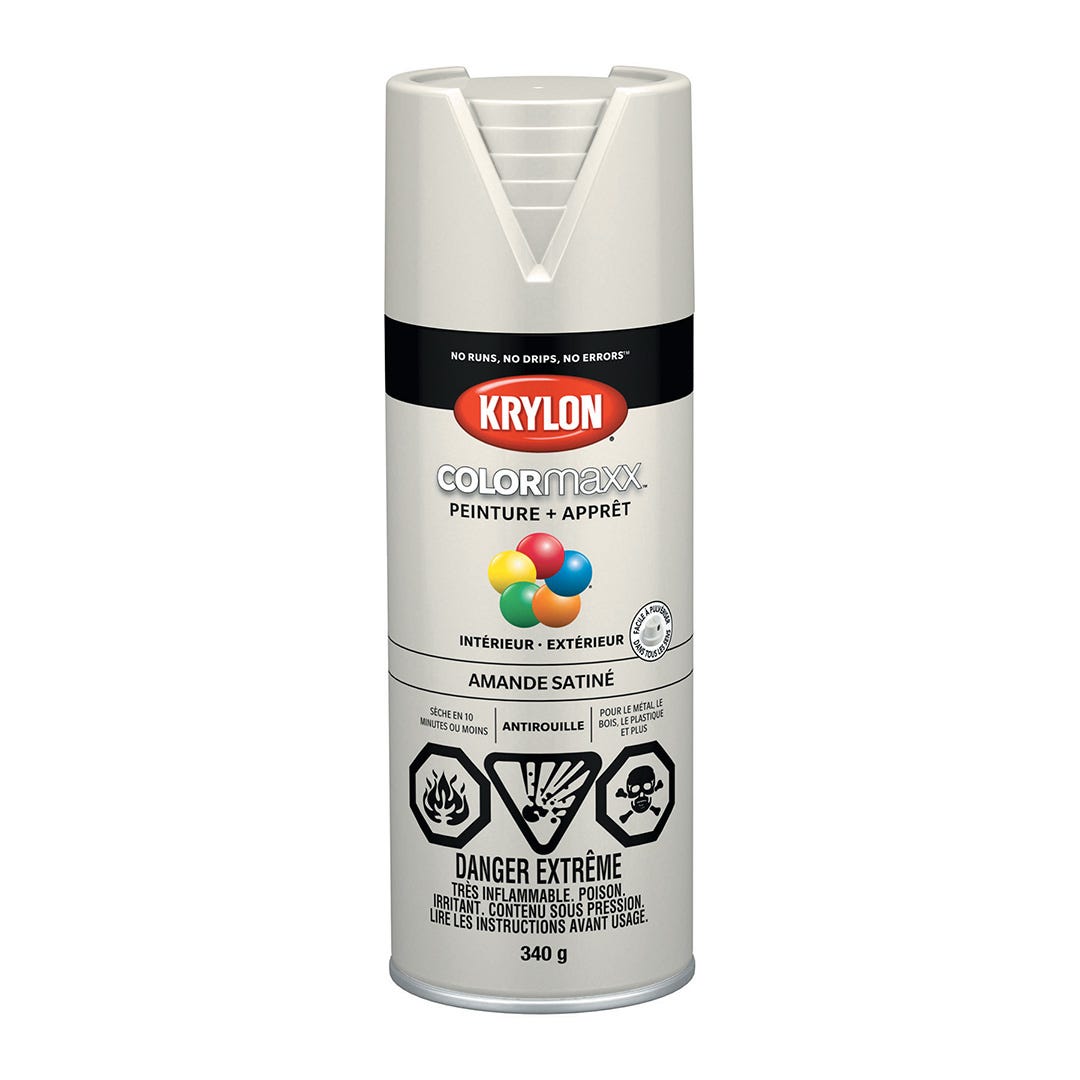 Spray Paint, Satin Almond, 340 g