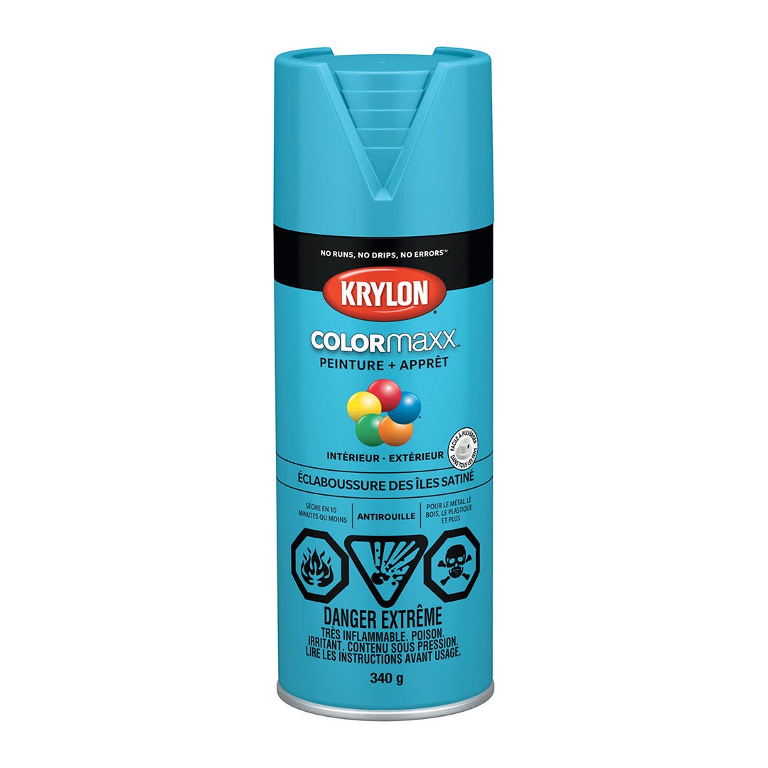 Spray Paint, Satin Island Splash, 340 g