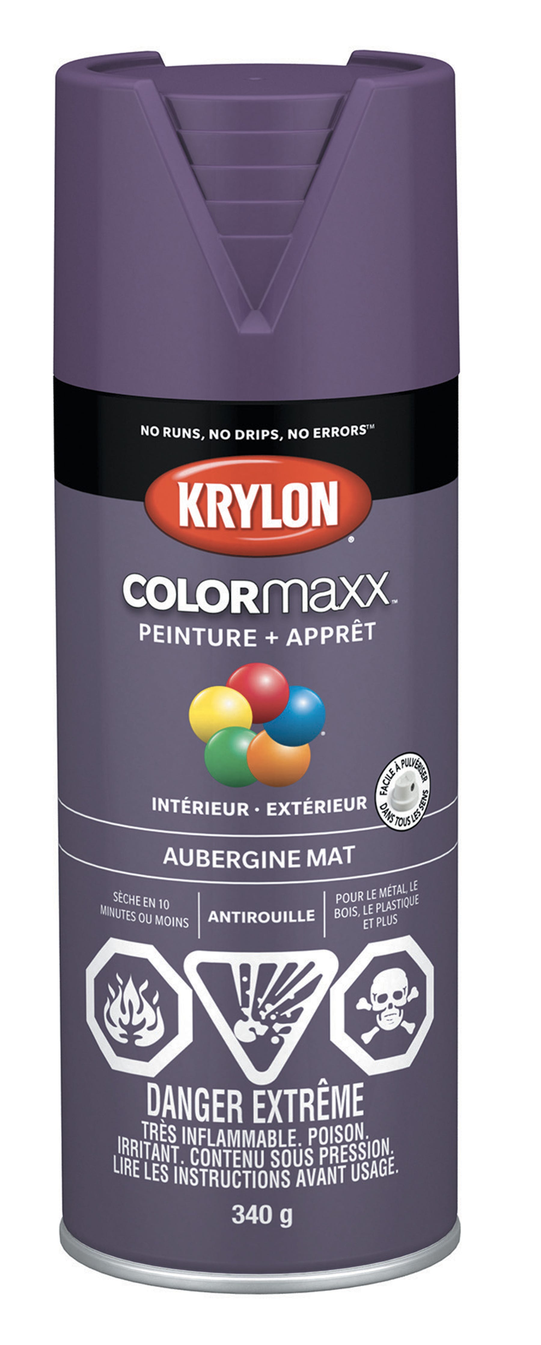 Spray Paint, Matte Eggplant, 340 g