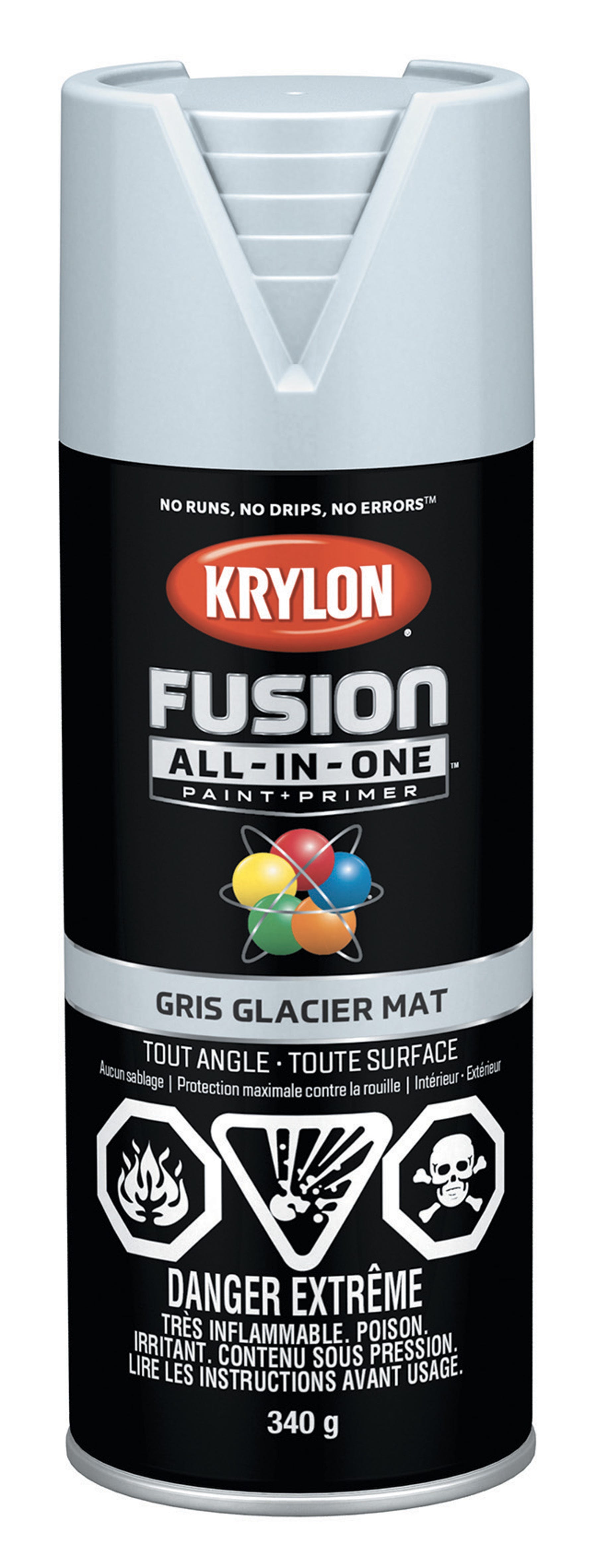 Spray Paint, Glacier Grey, 340 g