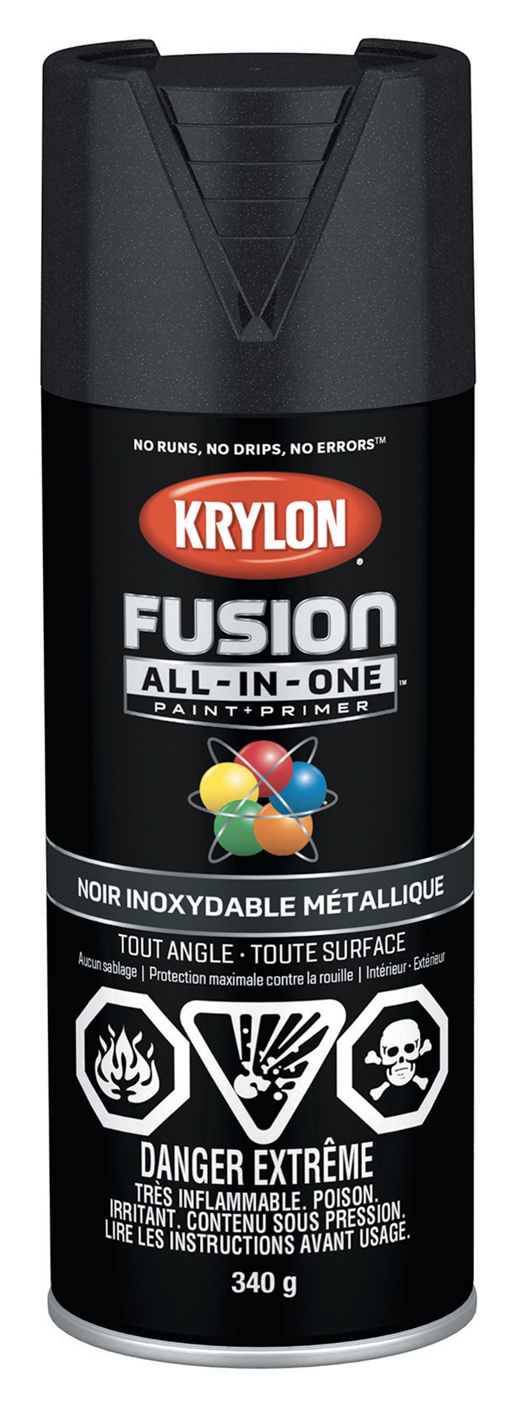 Spray Paint, Black Stainless, 340 g