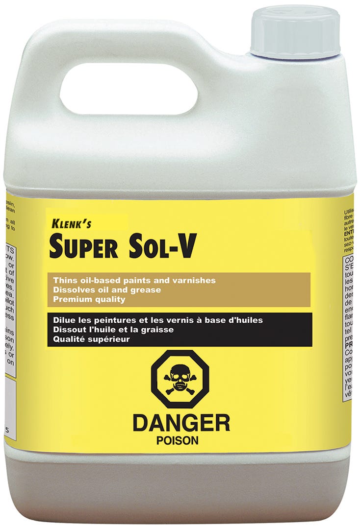 Paint Thinner Sol-V, 946 ml