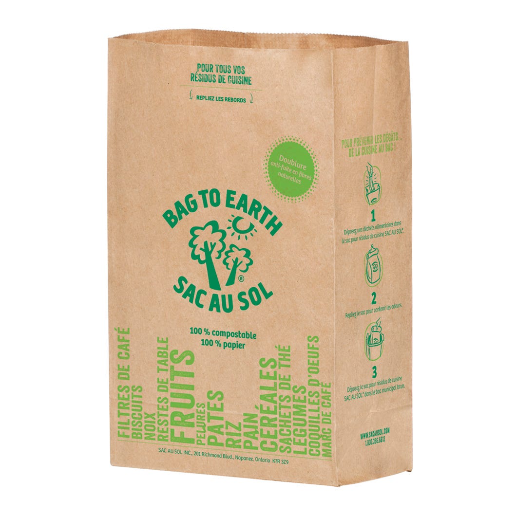 Kitchen Waste Liner Bags, Small, 10 Pack