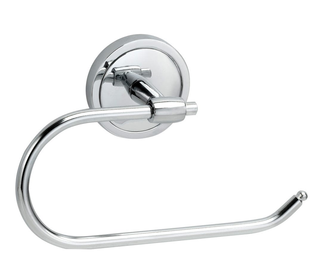 Yates Paper/Towel Bar, Polished Chrome