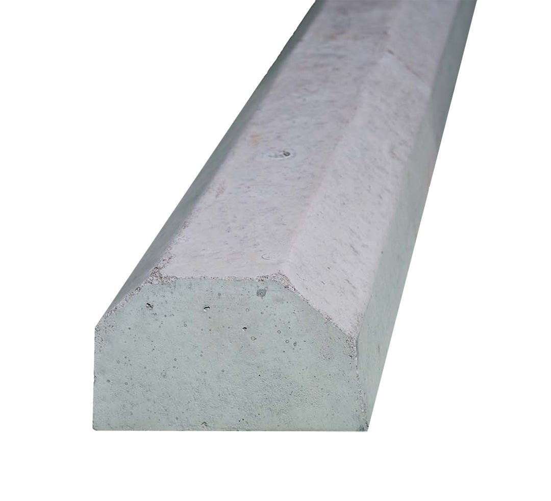 Gray parking bumper - 5x9x71 1/4