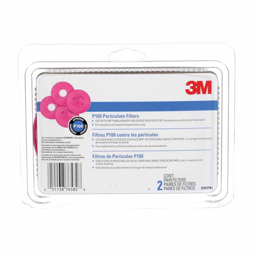 Particulate filter, 2 pairs per pack