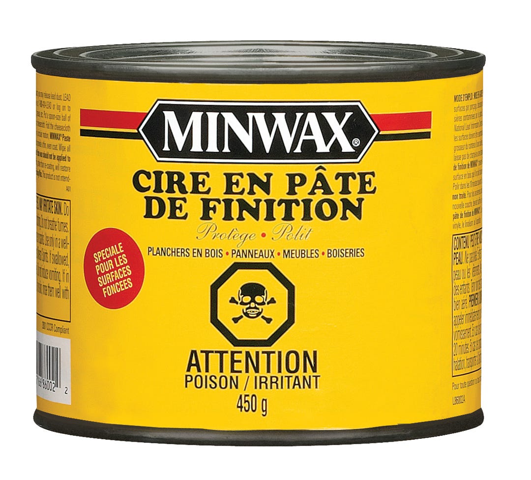 Paste Finishing Wax Dark, 450 G