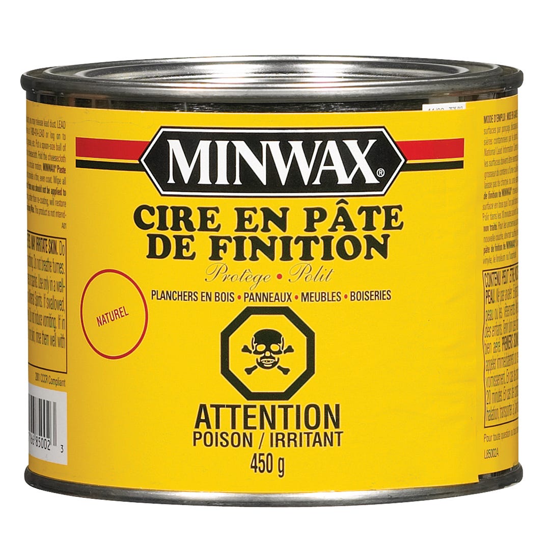 Paste Finishing Wax Natural, 450 G