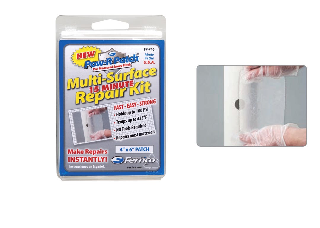 Patch for pipe repair multi surface - fibreglass / epoxy