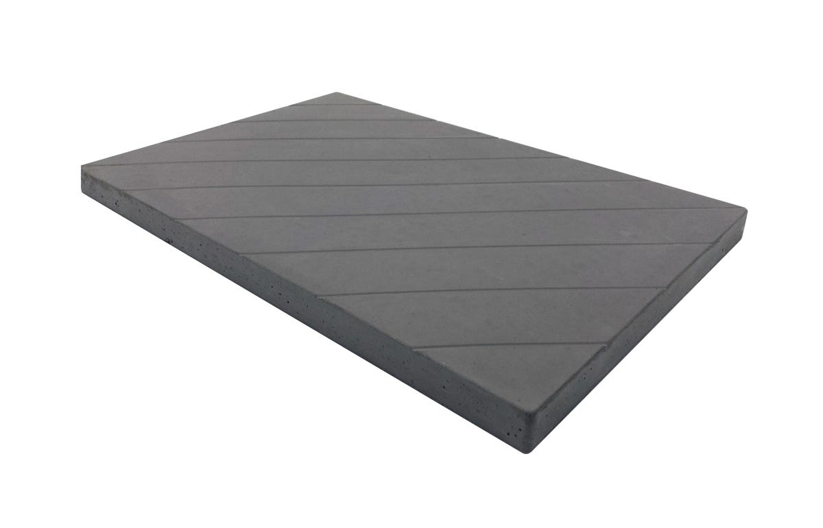 Patio Drummond Belvedere patio slab, Charcoal