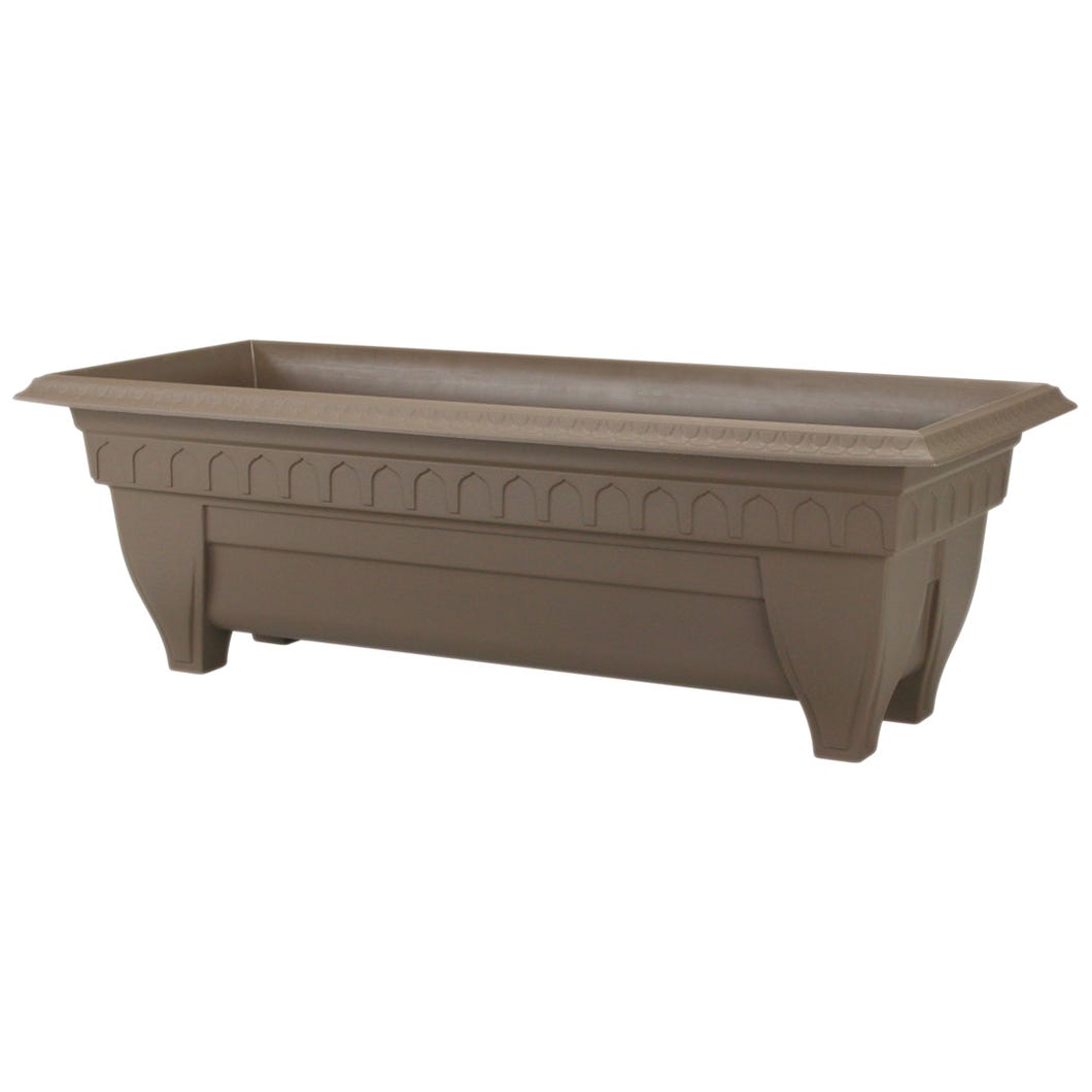 Dcn Azura Patio Planter, Cappuccino, 27-in.