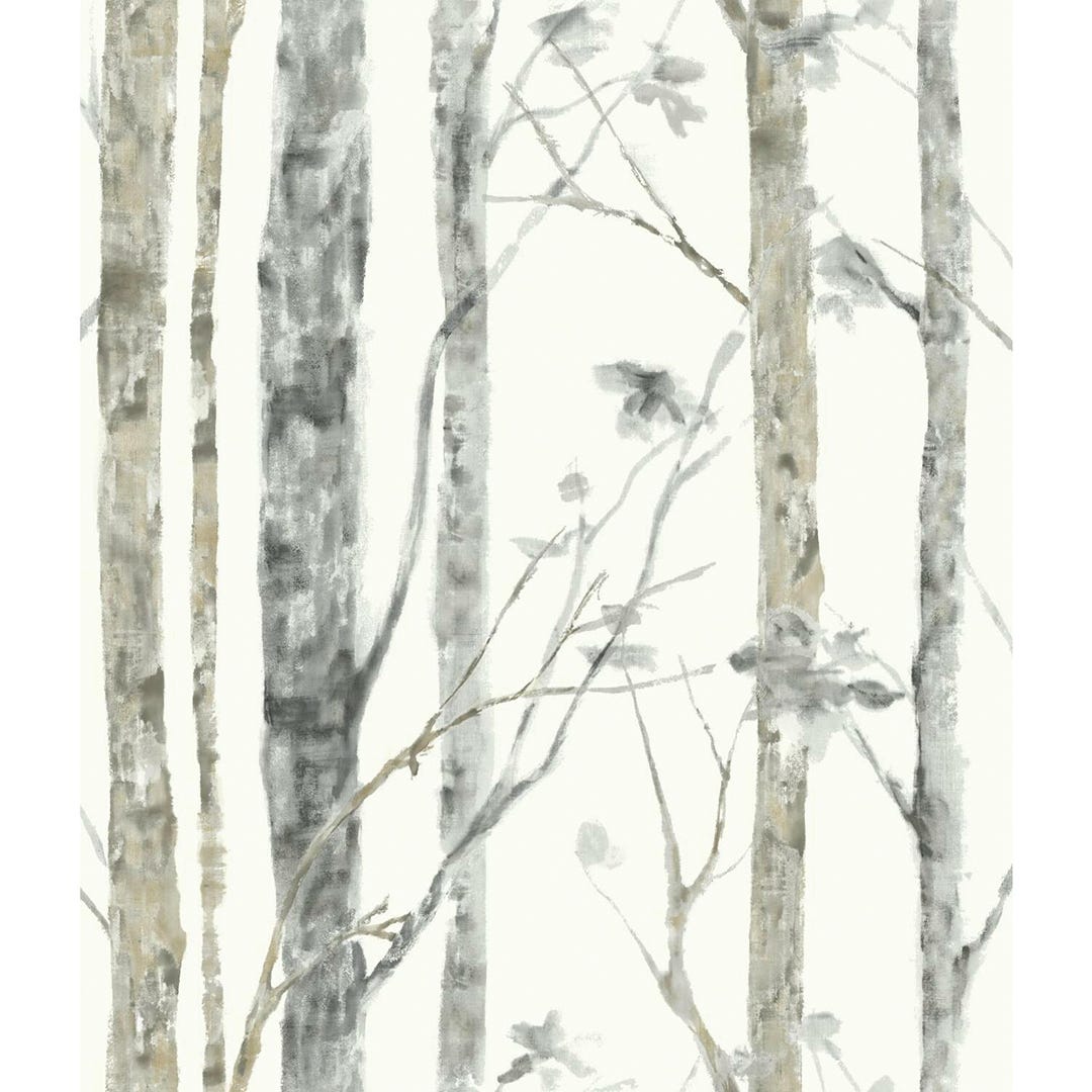 Peel & Stick Wall, Birch Trees