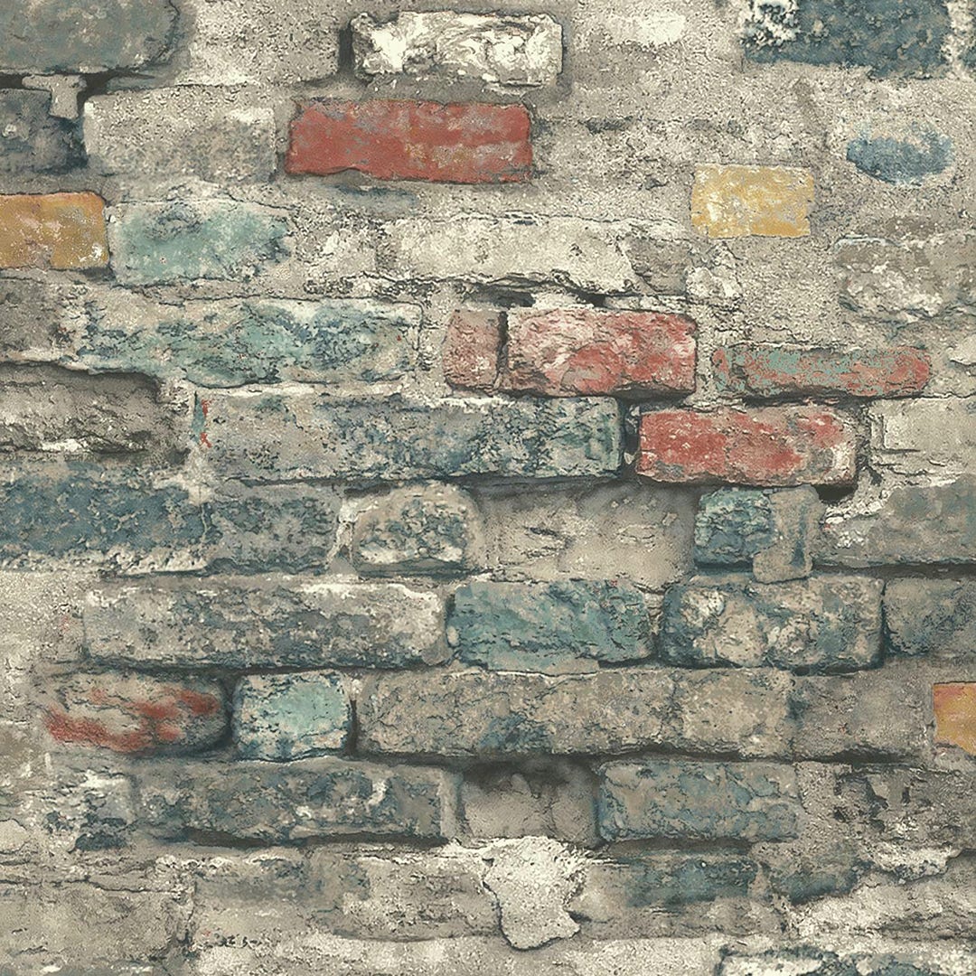 Peel & Stick Wall, Brick Alley