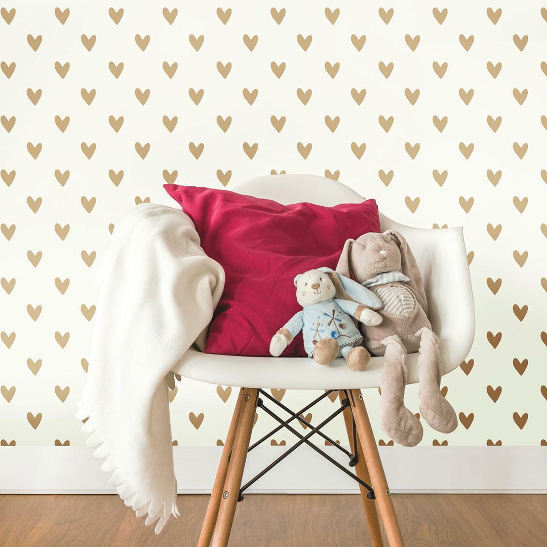 Peel & Stick Wall, Heart Spots