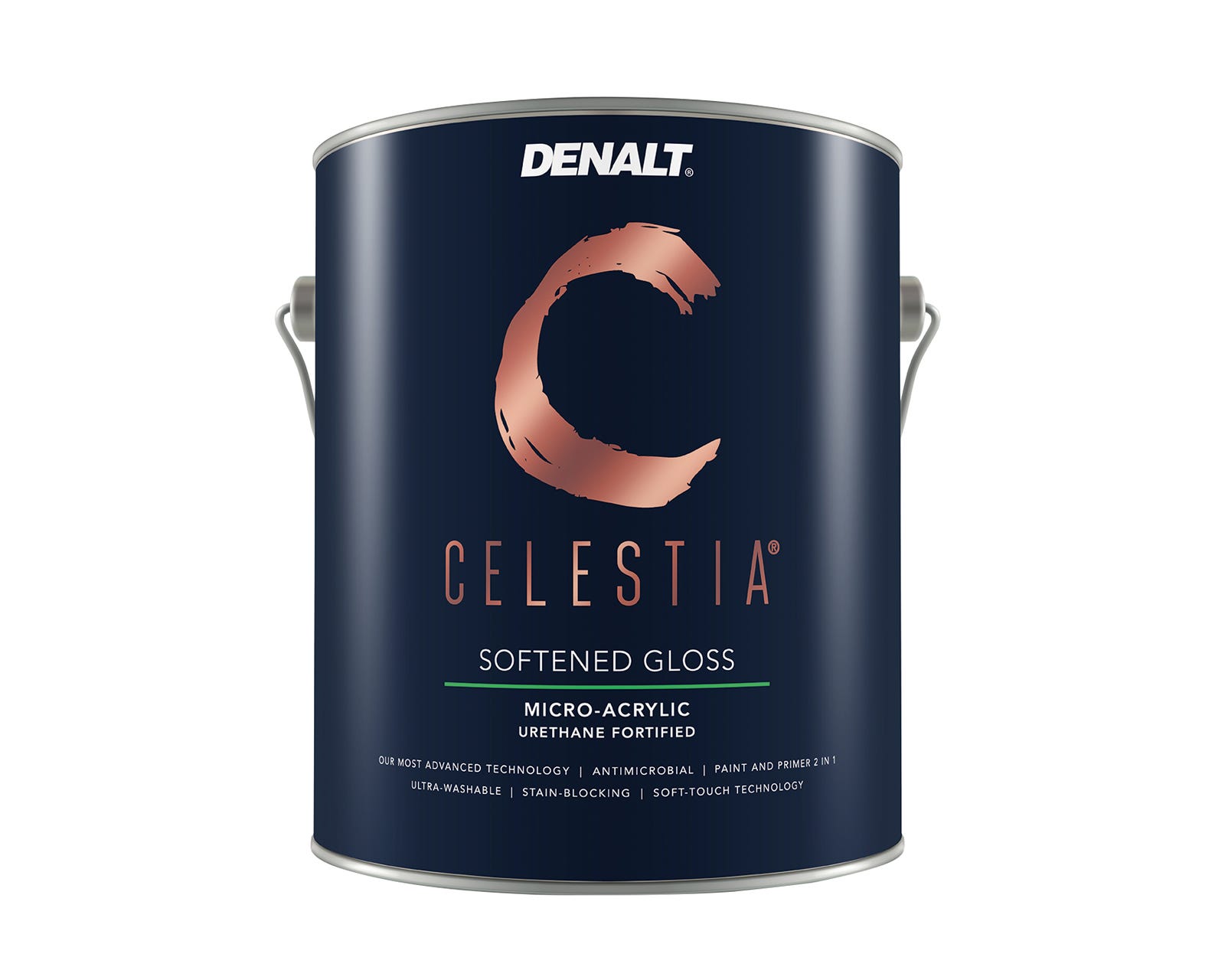 CELESTIA Paint and Primer, Gloss, Gallon, Medium Base, 3.78 L