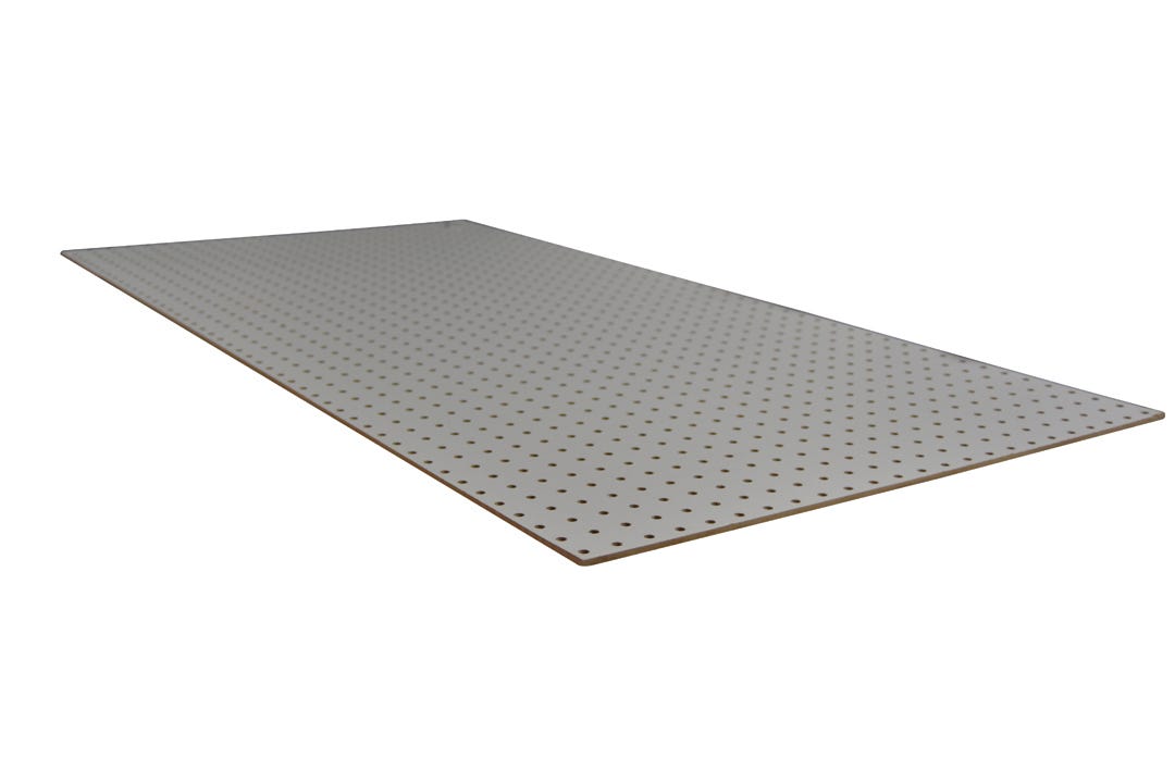 Perforated Hardboard Panel, 1/4-in. X 2-ft. X 4-ft.
