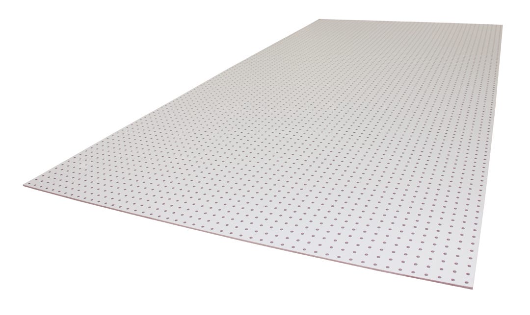 Perforated Hardboard Panel, 4,8 mm X 4-ft. X 8-ft.