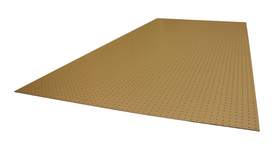 Perforated Hardboard Panel, 4,8 mm X 4-ft. X 8-ft.