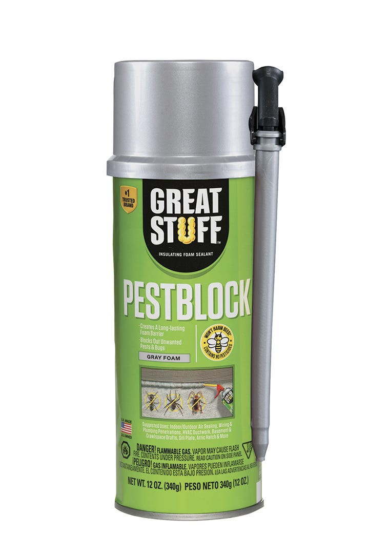 Insulating Sealant Foam, PESTBLOCK, 340 g