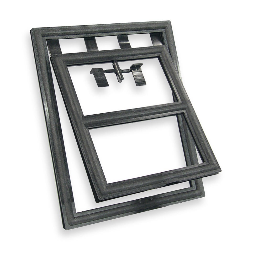 Pet door for screen