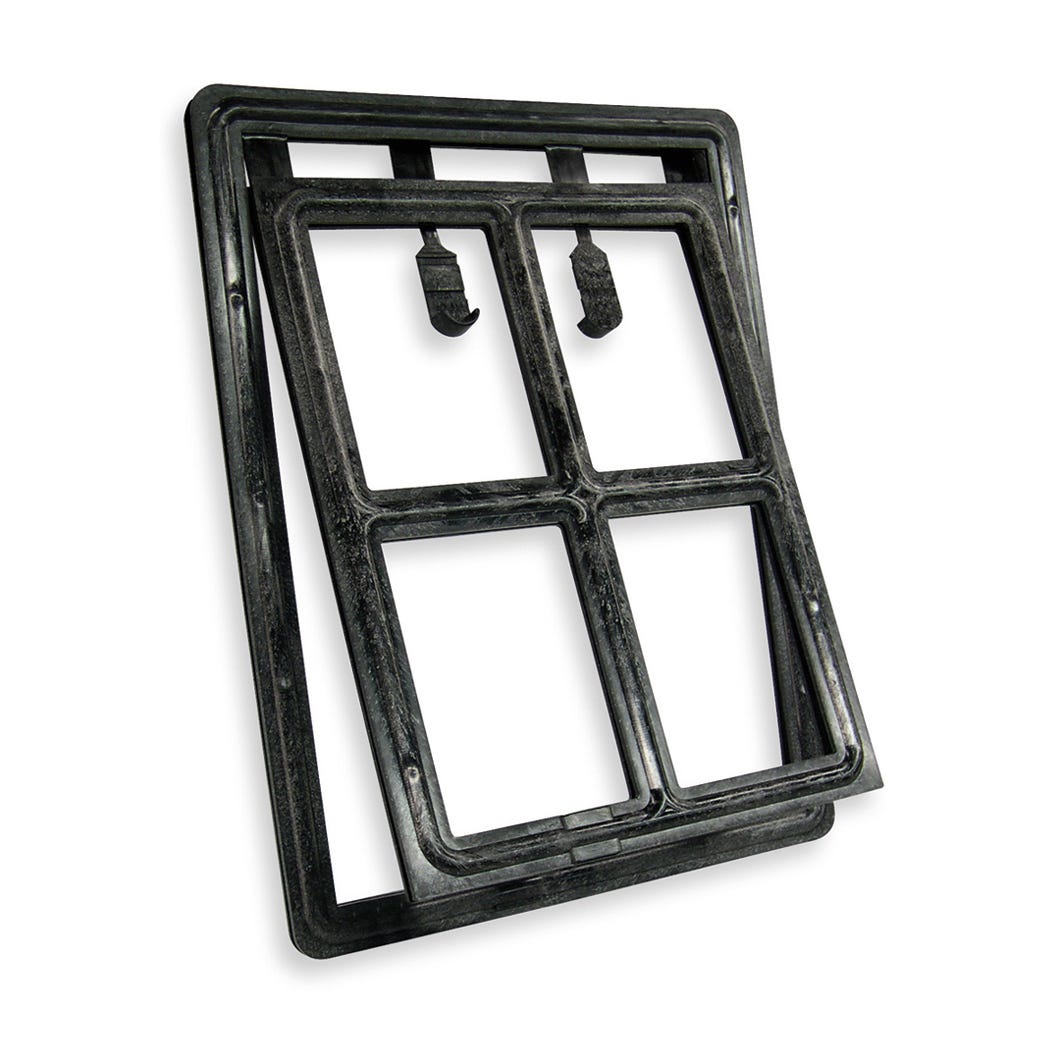 Pet door for screen