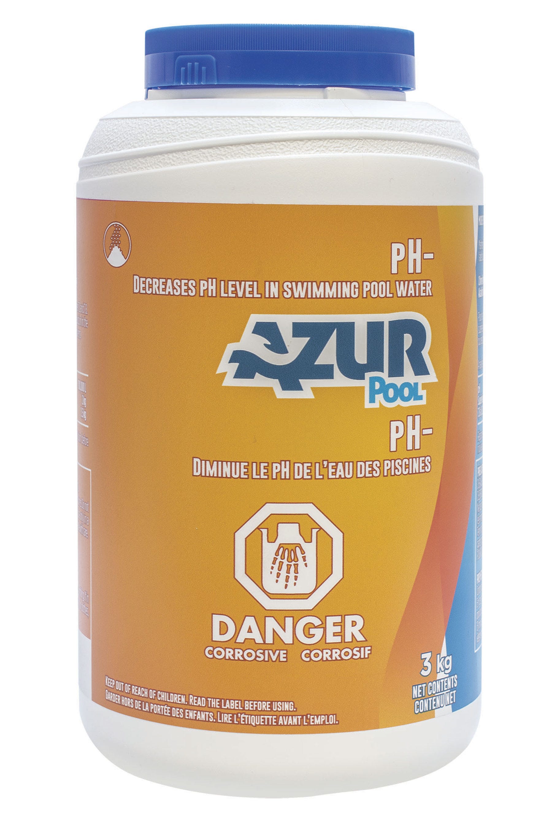 Azur Pool Ph- Stabilizer & Conditioner, 3 kg