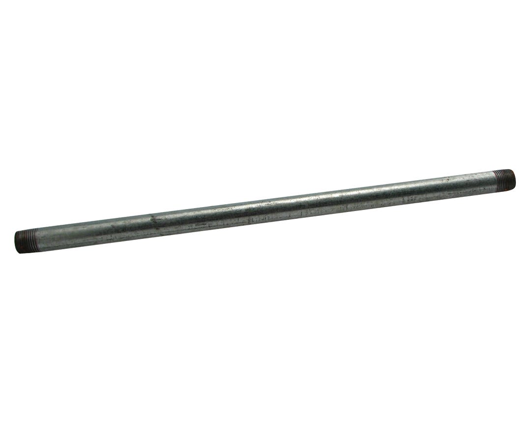 Galvanized Ready Cut Pipe, 1/2-in. X 60-in.