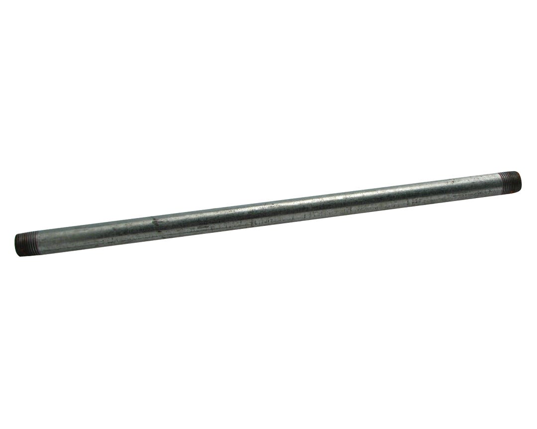 Galvanized Ready Cut Pipe, 3/4-in. X 36-in.