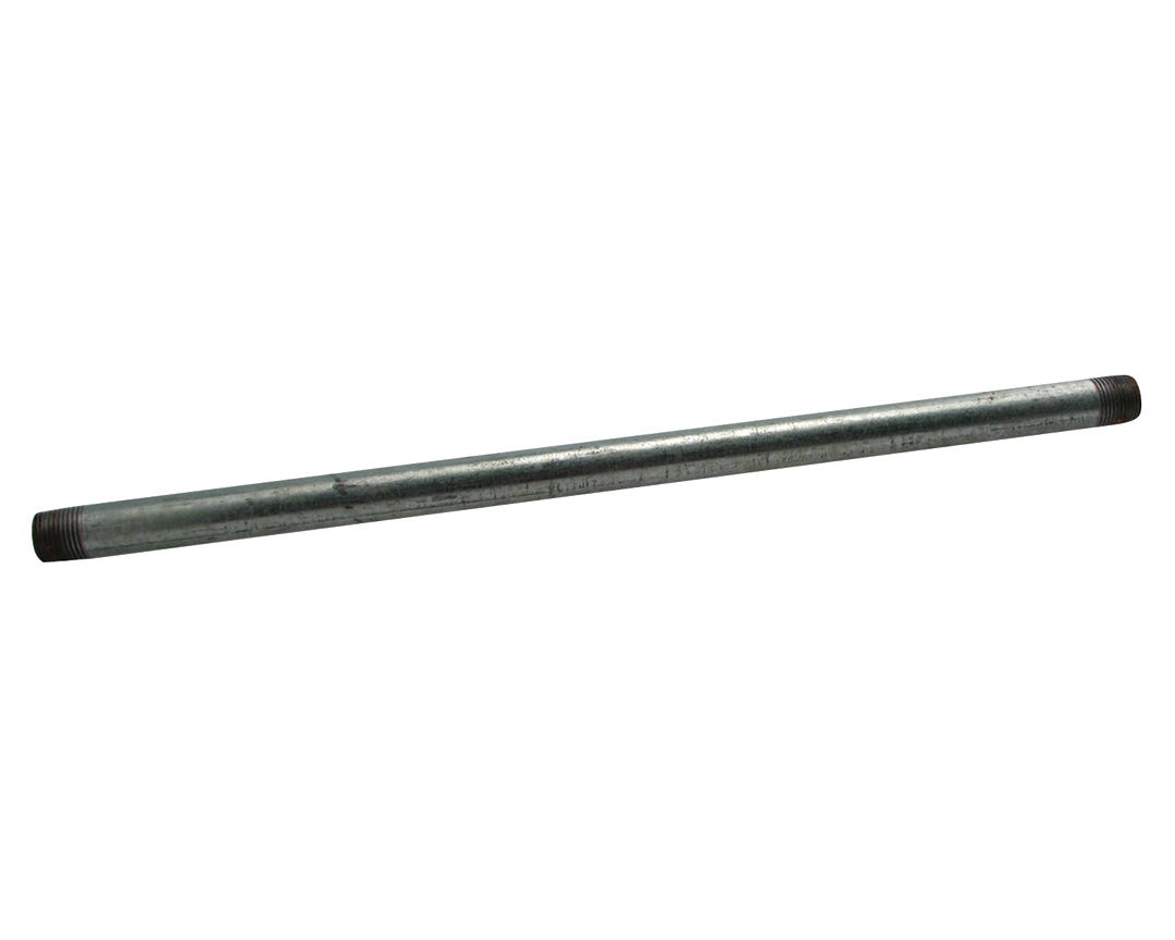 Galvanized Ready Cut Pipe, 3/4-in. X 48-in.