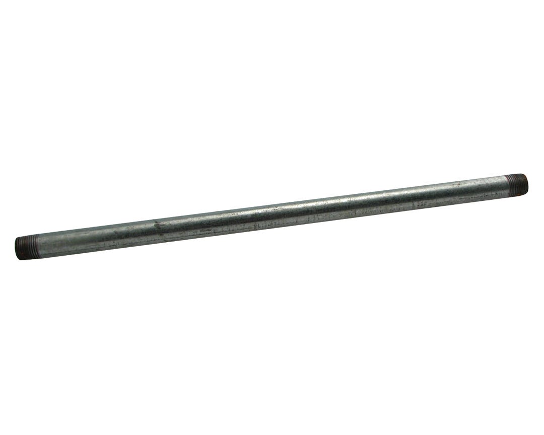 Galvanized Ready Cut Pipe, 1-in. X 24-in.