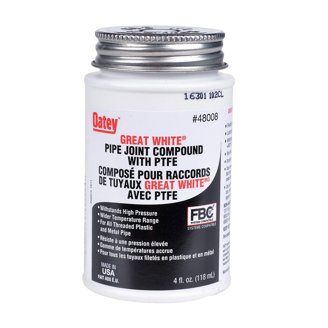 Pipe joint compound with PTFE